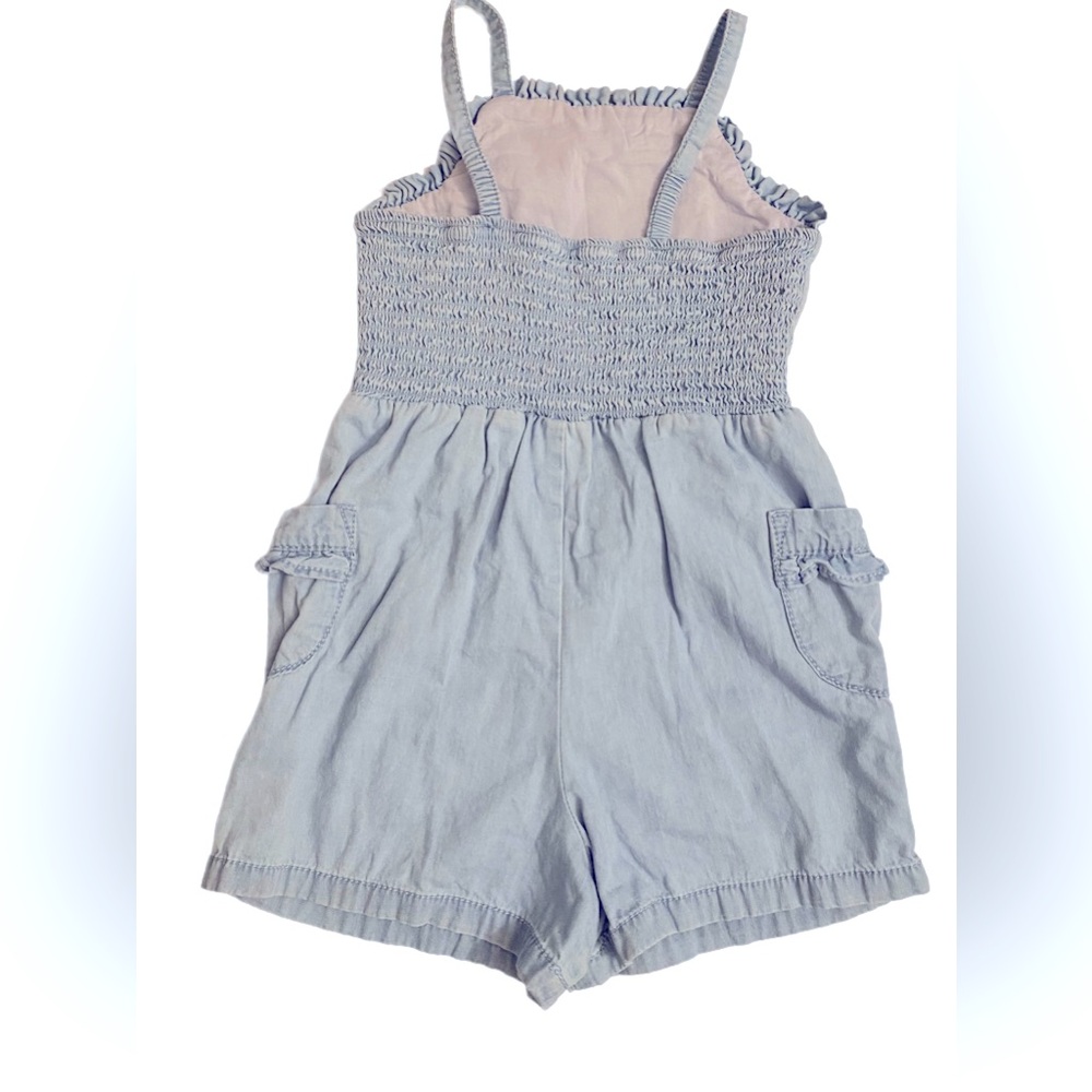 Light Blue Jumper Elastic Smocking Back Girls
Size 4 - Picture 2 of 5
